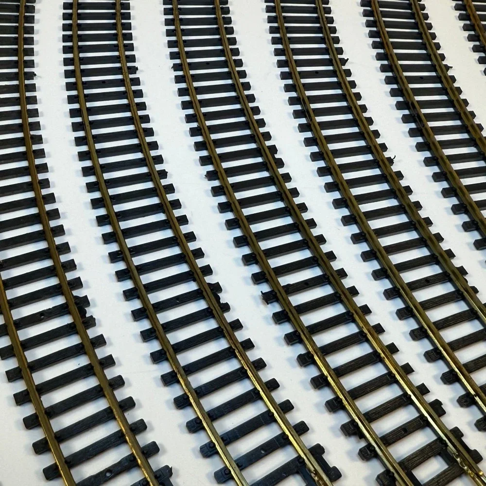 AHM HO Scale Curved Track Lot of 20 Brass Rail Made in Austria 2560 Vintage 1970